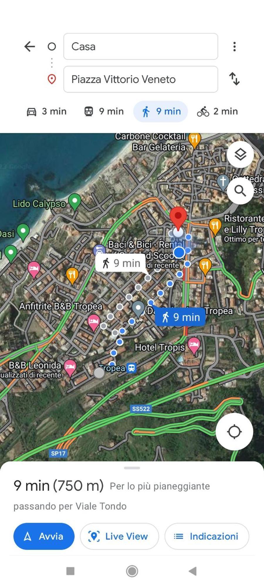 B&B Leonida Tropea Luaran gambar